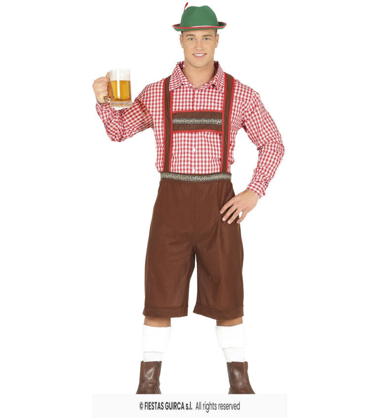 Pánský oktoberfest kostým