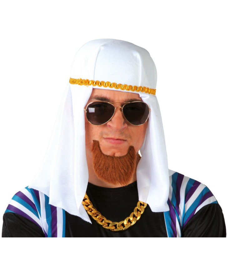 Pokrývka hlavy Arab - bílá