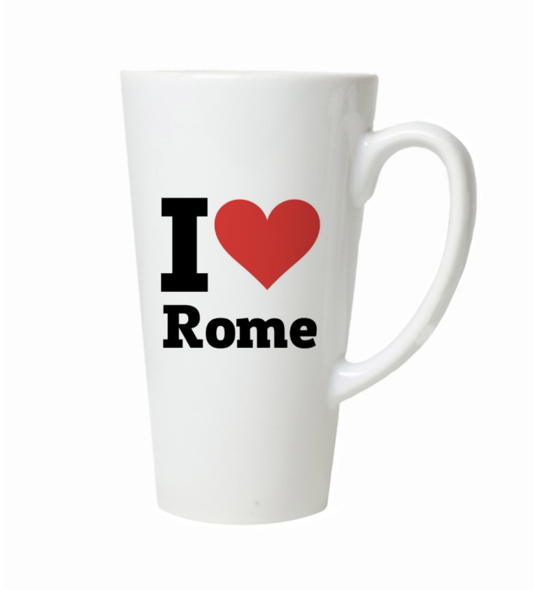 Latte hrnek I love Rome