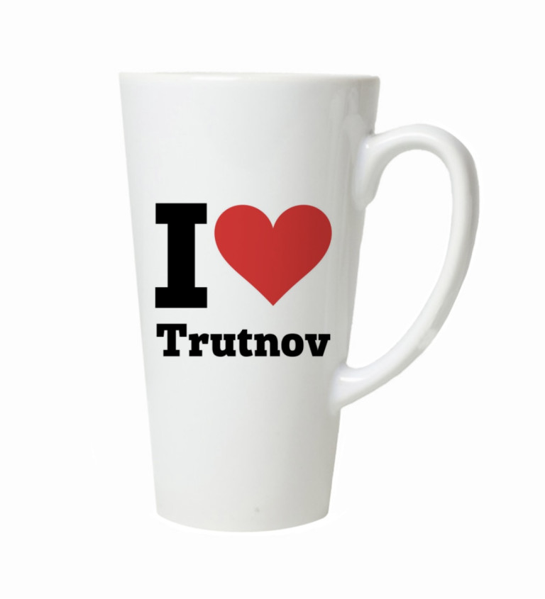 Latte hrnek I love Trutnov