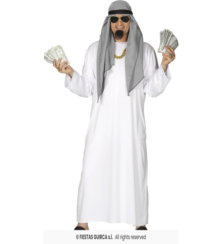 Arabský šejk: Elegantní pánský kostým