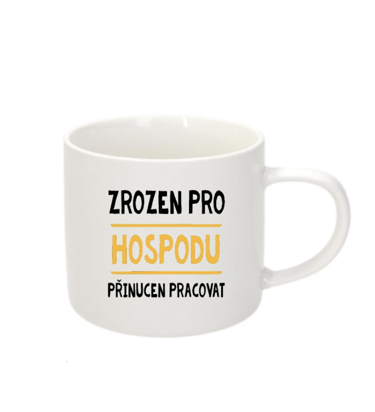 Espresso hrnek Zrozen pro hospodu