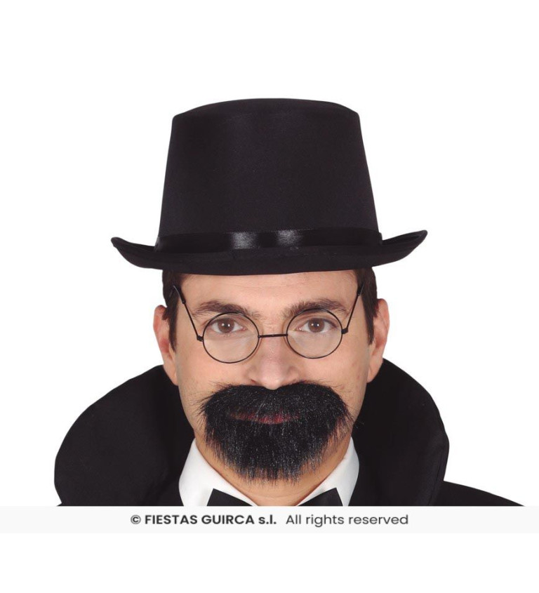 Elegantní černý cylindr