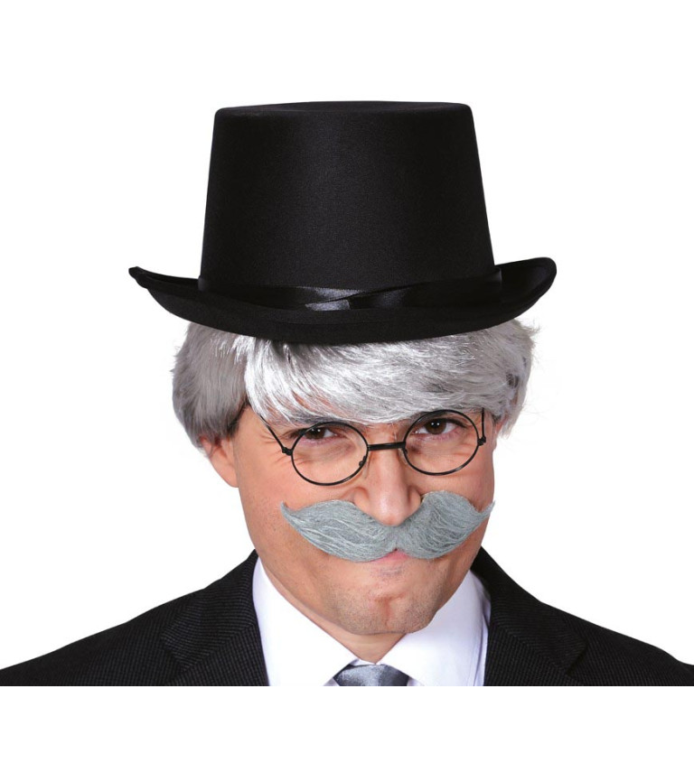 Černý klasický cylindr