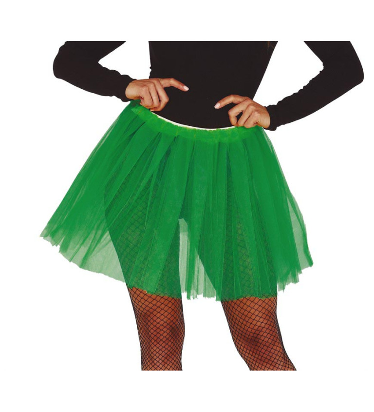Tutu sukýnka – tmavě zelená