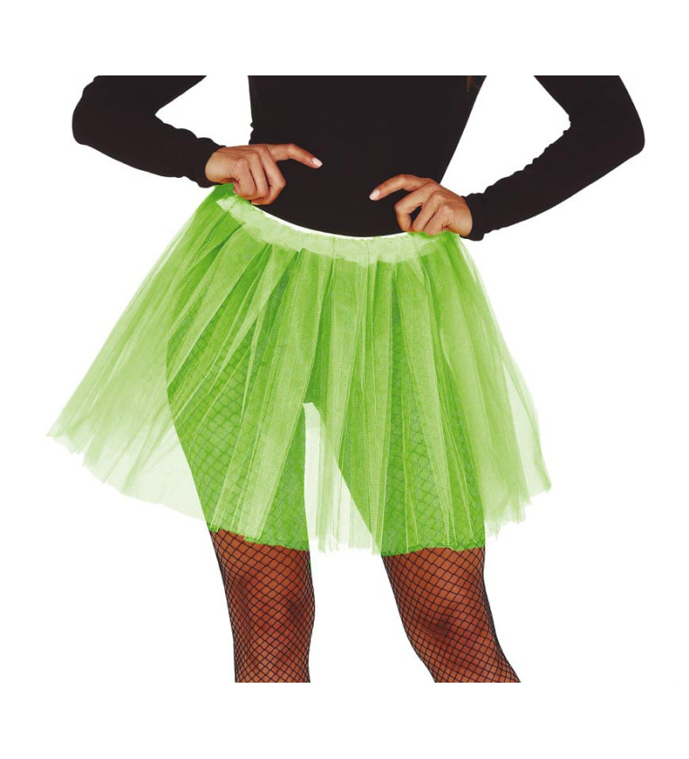 Tutu sukýnka – světle zelená