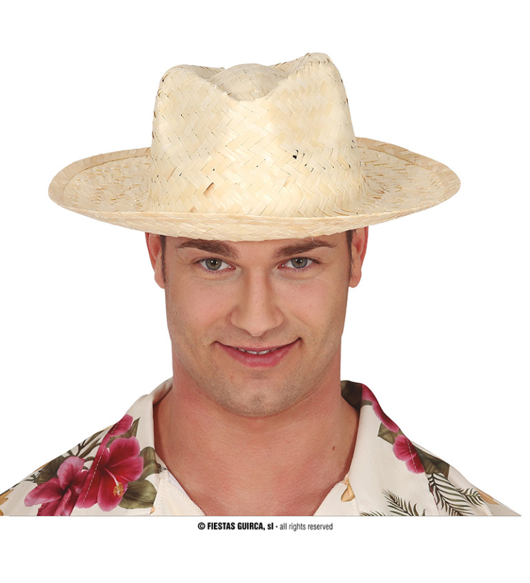 Letní slaměný klobouk