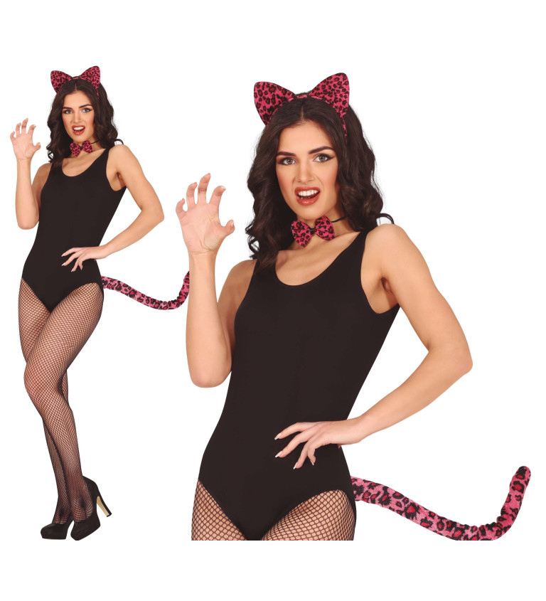 Karnevalová sada Leopard