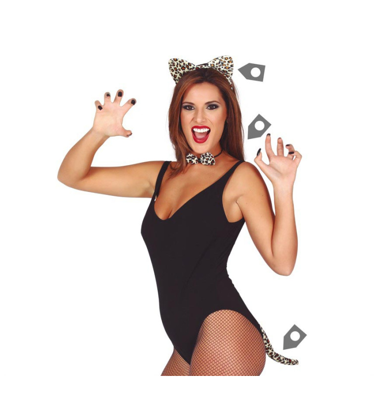 Leopard – hnědá sada pro dospělé