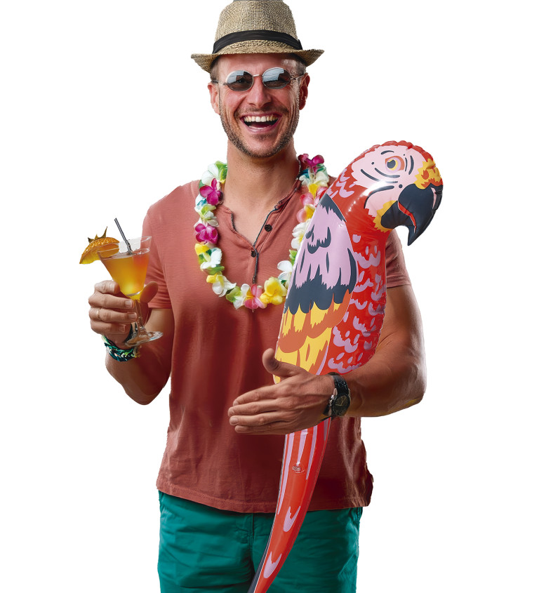 Nafukovací papoušek 105 cm