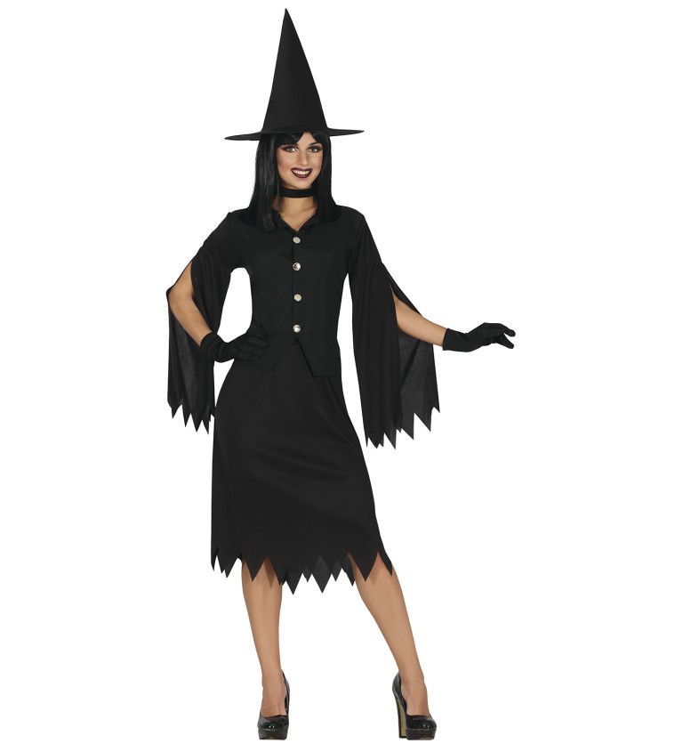 Dámský kostým čarodějnice