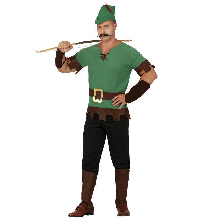 Pánský kostým lesního zbojníka