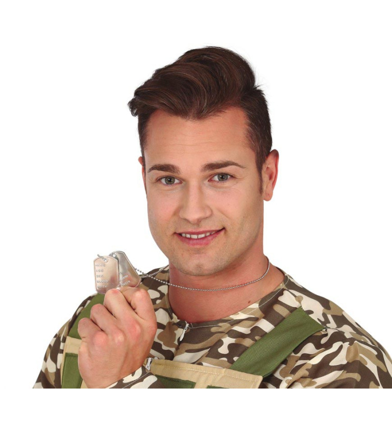 Náhrdelník – armádní známky