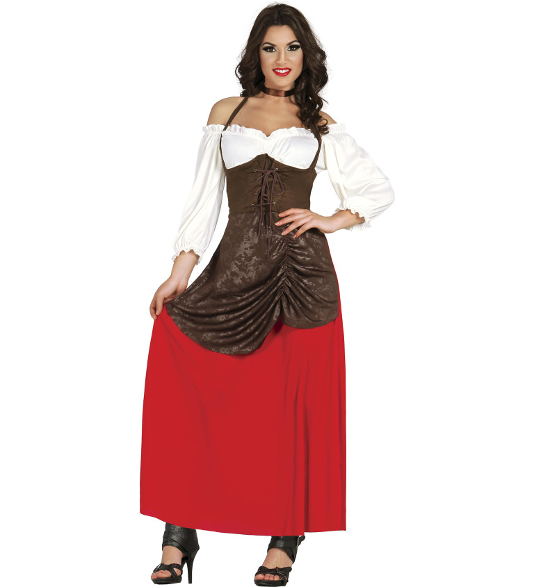 Dámský kostým elegantní hostinské