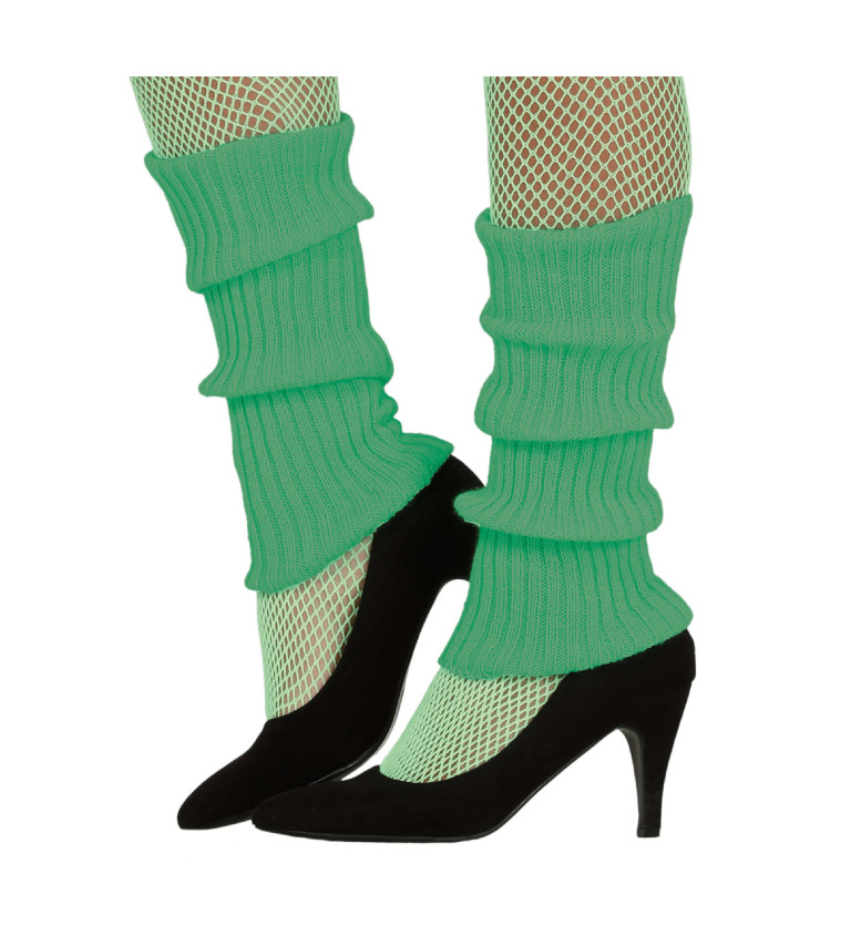 Retro návleky – zelené