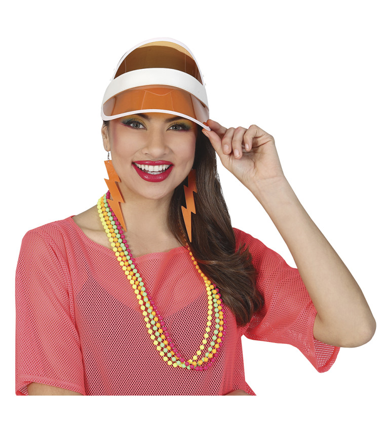 Retro oranžová kšiltovka