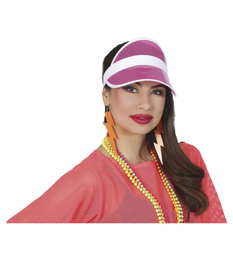 Retro růžová kšiltovka