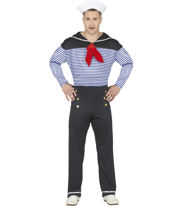 Pánský kostým stylového námořníka