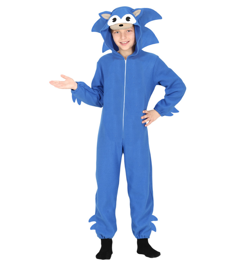 Dětský overal Modré Kigurumi