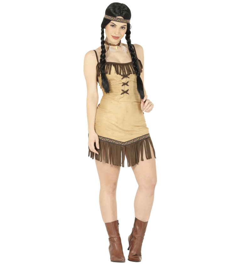 Kostým – Ženská Indiánka