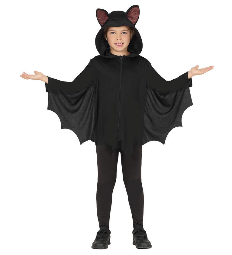 Kostým netopýra – Dětský, s křídly