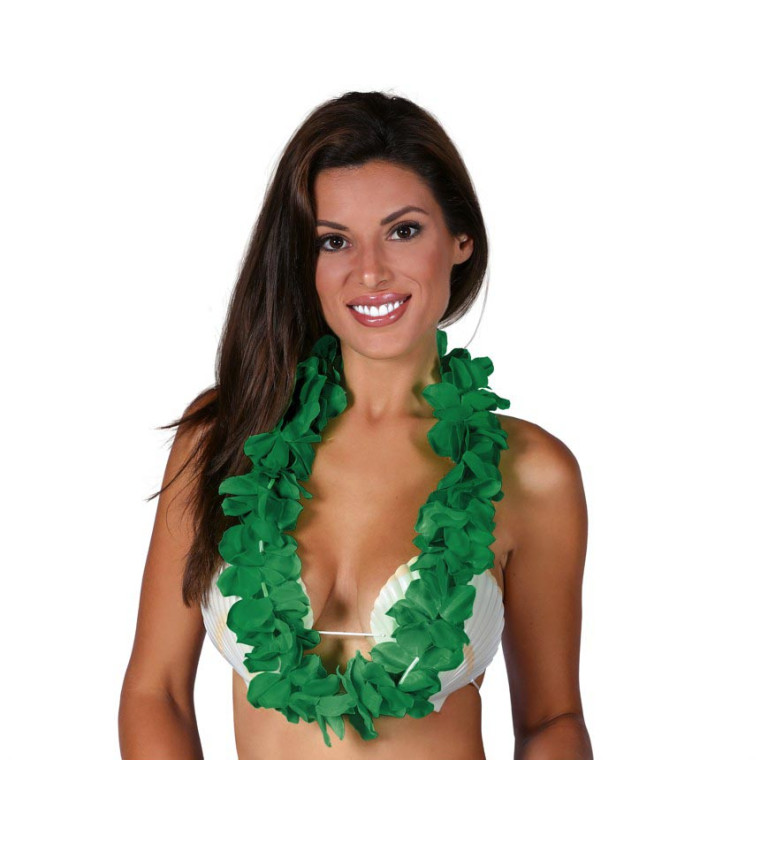 Zelený havajský věnec