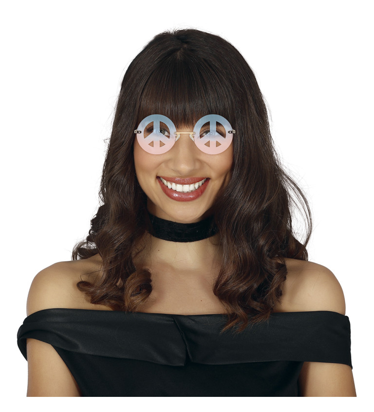 Retro hippie sluneční brýle