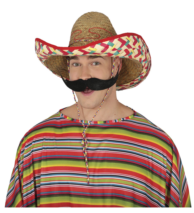 Slaměný klobouk ve stylu Sombrero