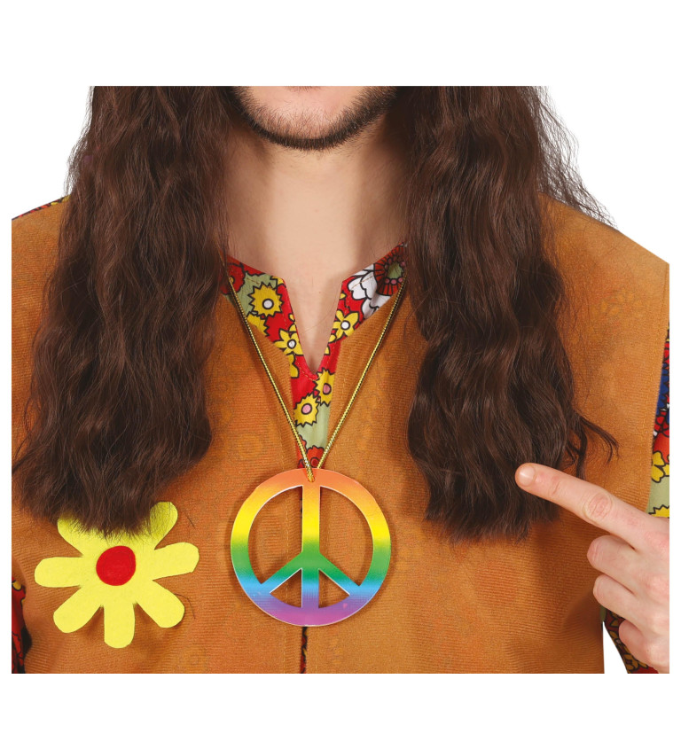 Ikonický hippie náhrdelník