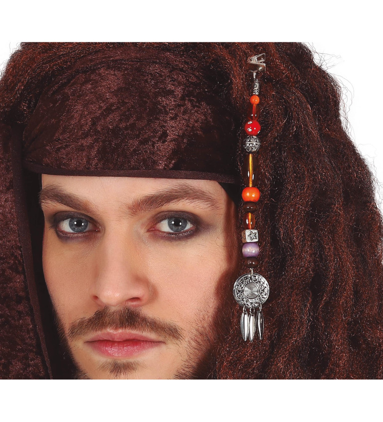 Pirátský doplněk do vlasů