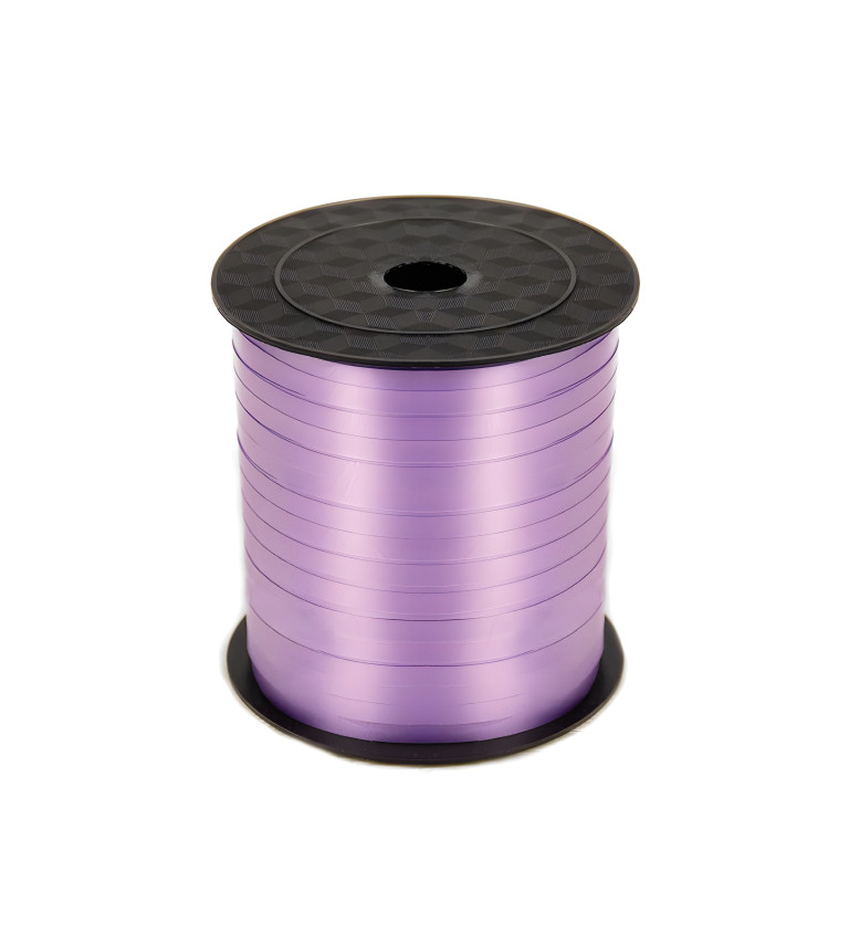 Fialová dekorativní stuha na balónky