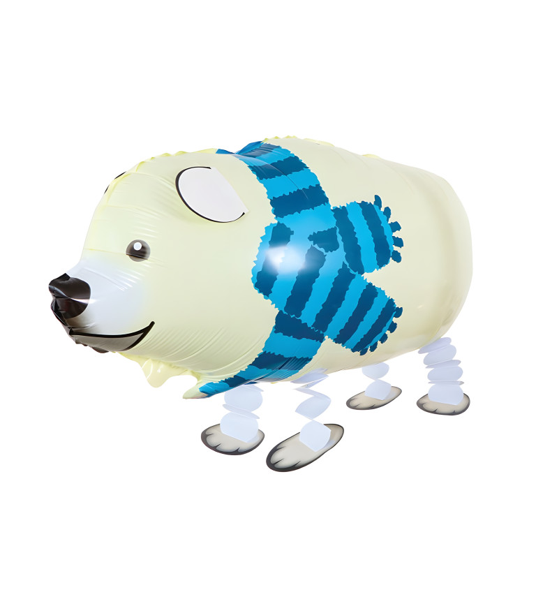 Chodící balónek – lední medvěd