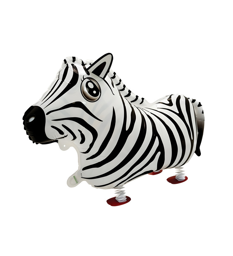 Chodící balónek – zebra