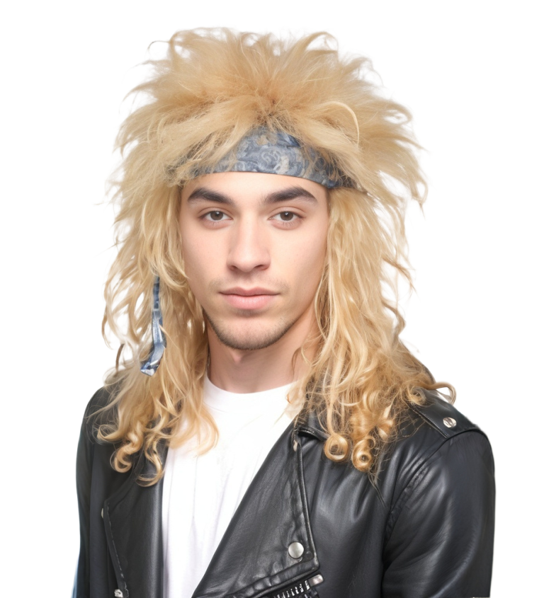 Pánská paruka Rocková ikona