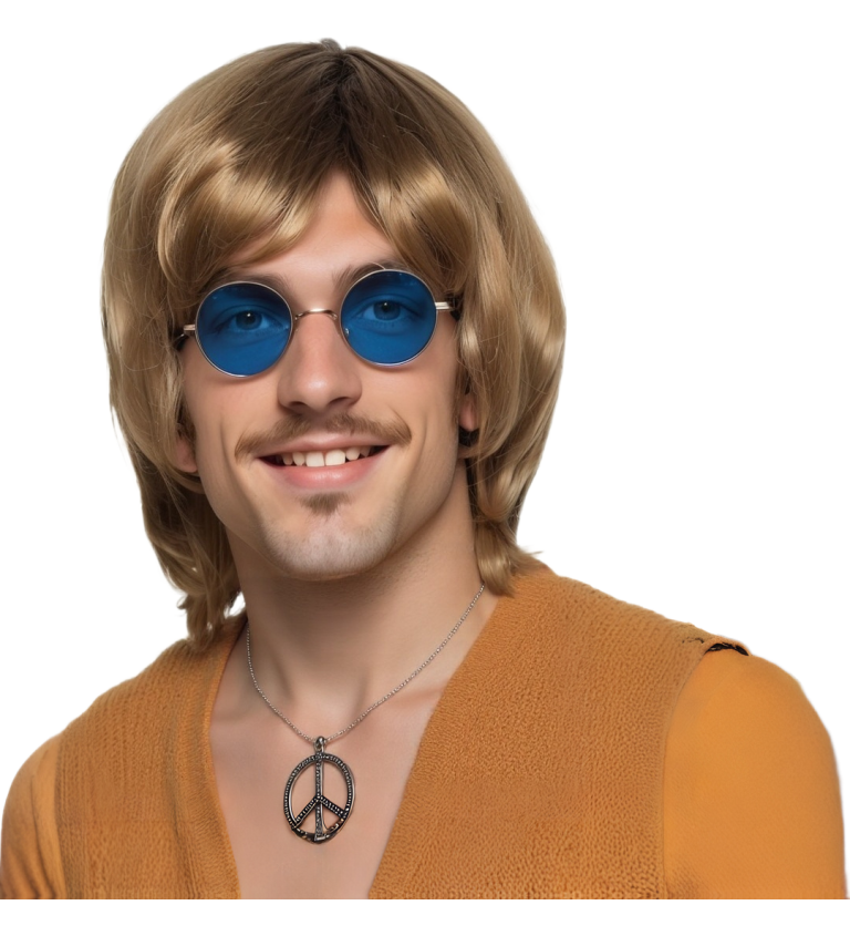 Paruka pro muže inspirovaná 80. lety