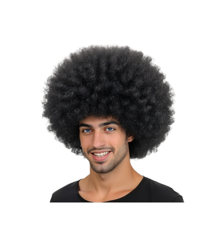 Pánská afro paruka – mega objem