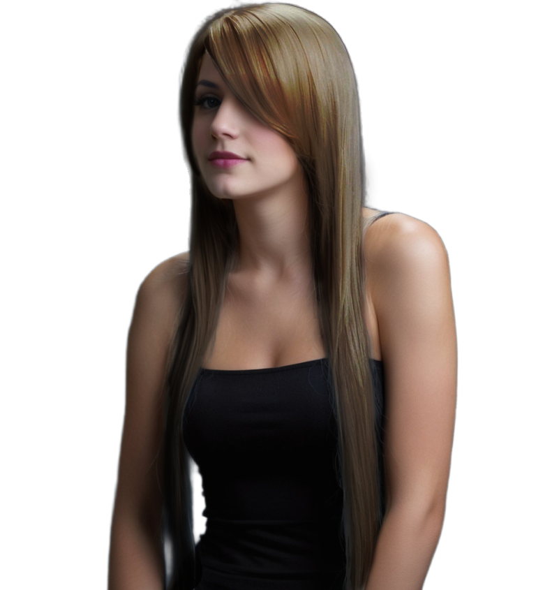 Valeria – přirozená hnědá dámská paruka
