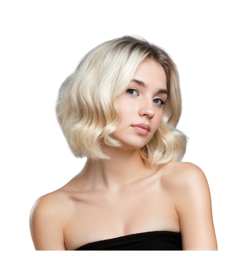 Christine – přirozená blond dámská paruka