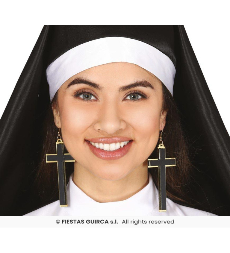 Gotické náušnice – křížky