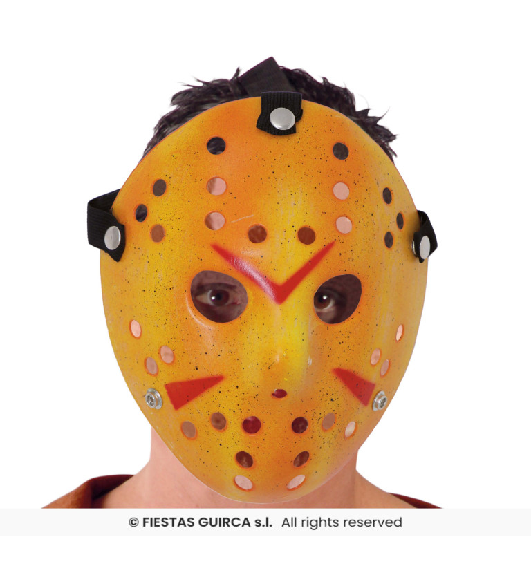 Hokejová maska Halloweenská