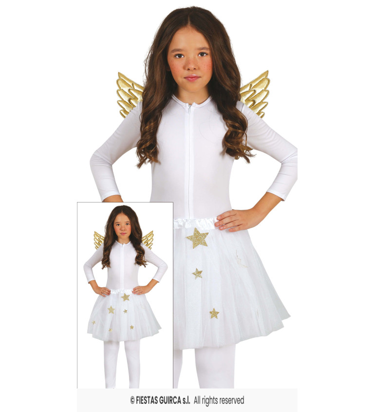 Dětská andělská sada – tutu a křídla