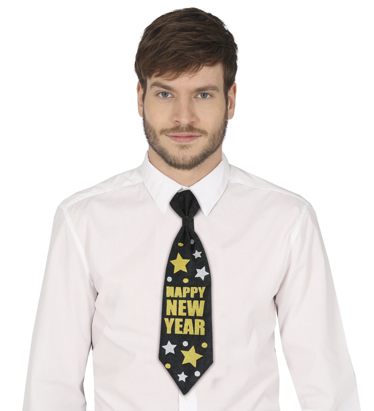 Party kravata Happy New Year