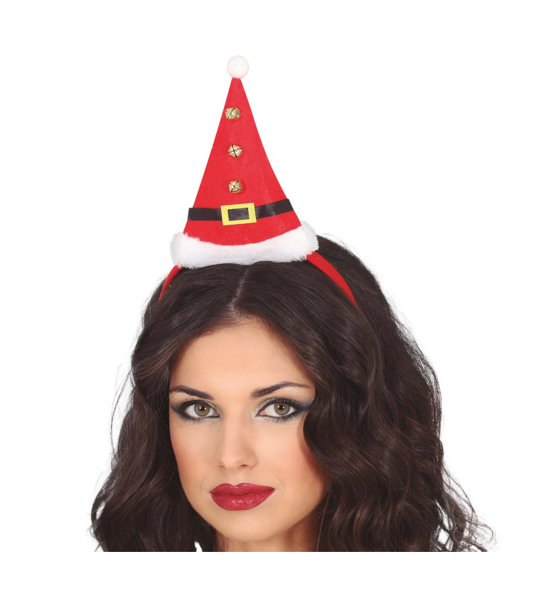 Čelenka s vánoční čepicí