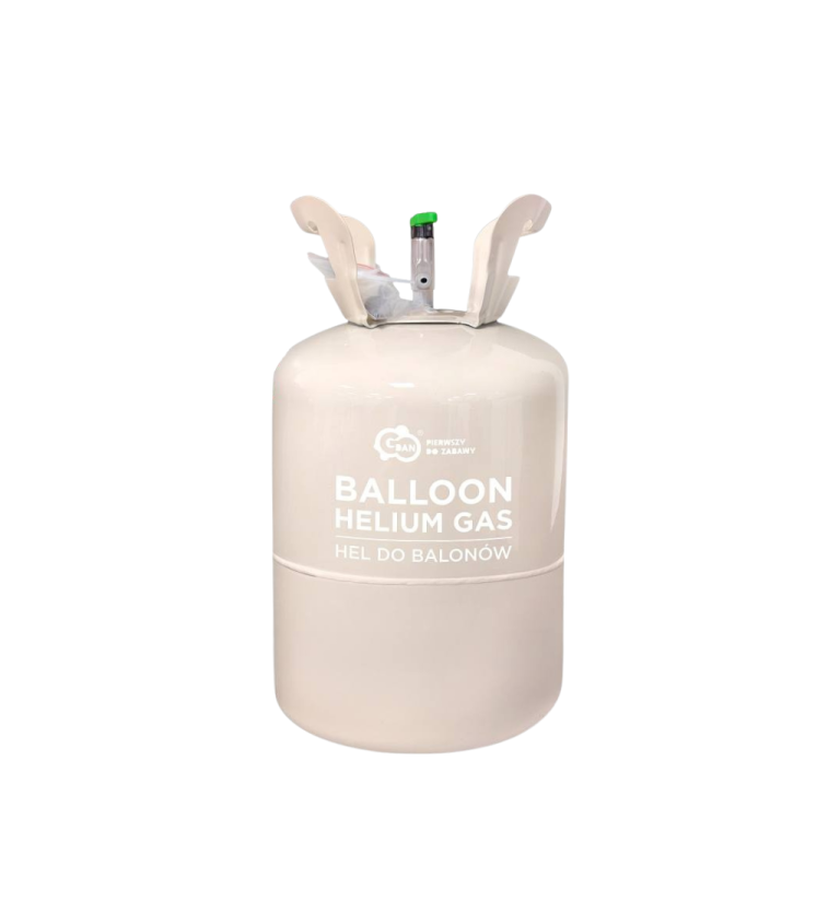 Helium pro 30 balónků – jednorázová láhev