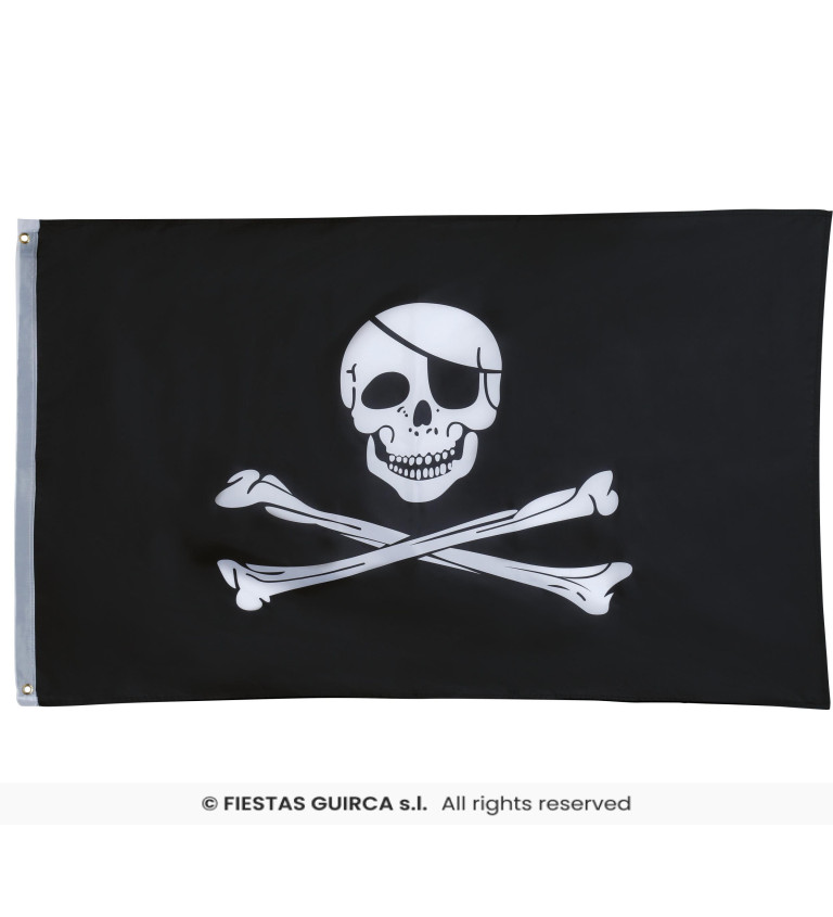 Dekorativní pirátská vlajka