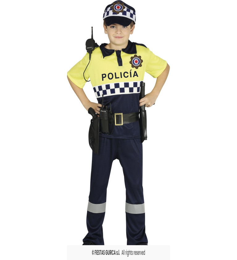 Dětský karnevalový kostým – policista