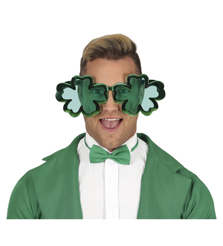 Hravé brýle se čtyřlístky