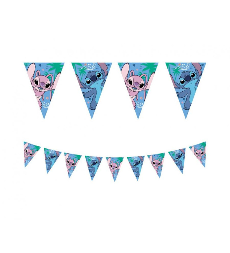 Disney Stitch & Angel – girlanda