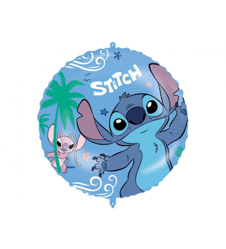 Stitch & Angel – fóliový balónek Disney