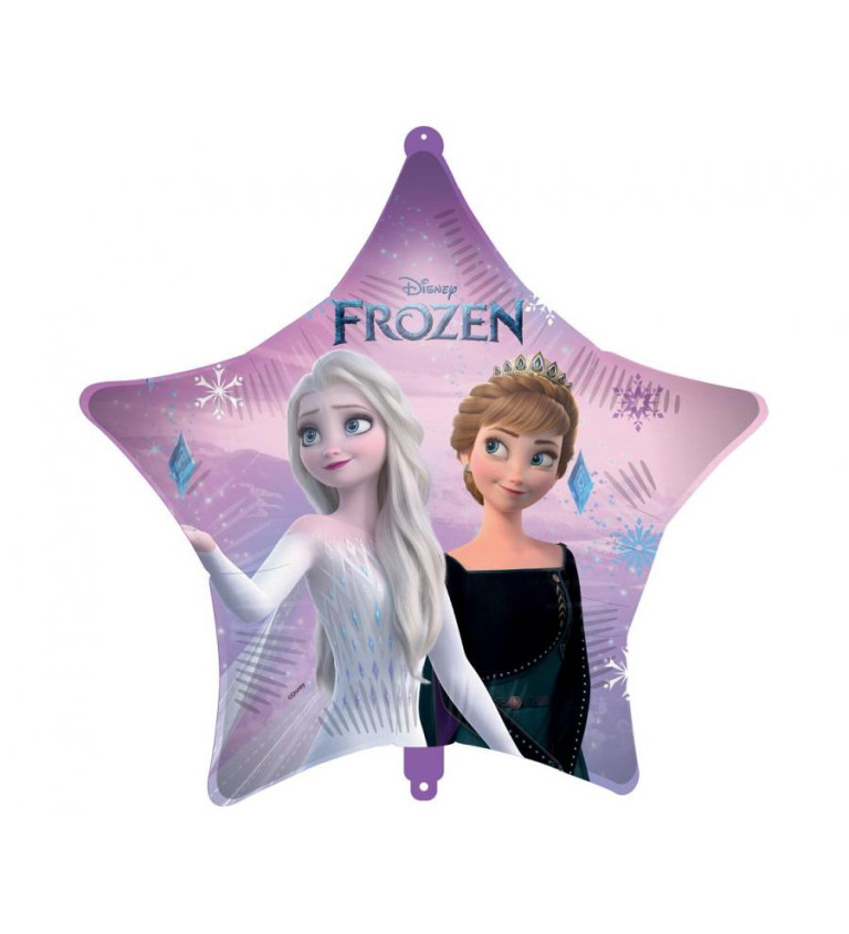 Fóliový balónek Frozen hvězda – Disney